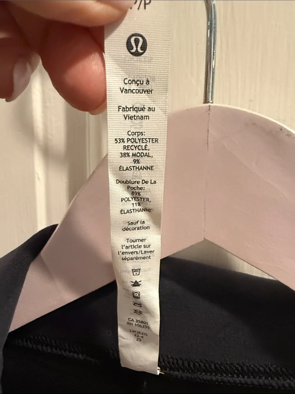 lululemon athletica Gray Draped Trench Coat with Tie Belt